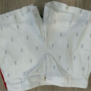 Tommy Bahama White Shorts with Pineapple Print